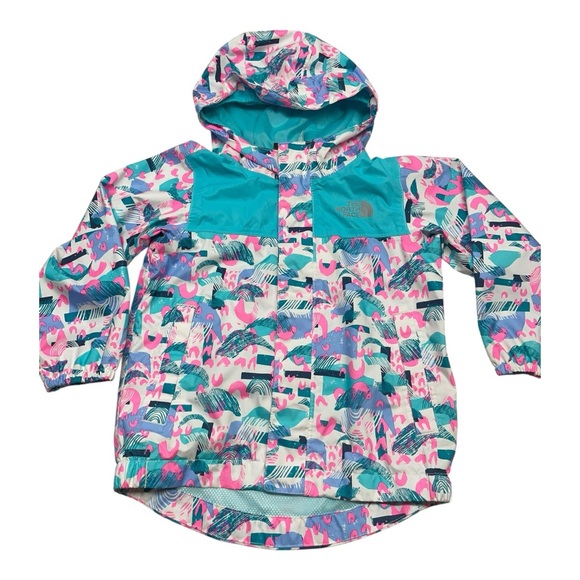 The North Face Other - THE NORTH FACE Toddler Tailout Rain Jacket Size: 2T Color:White/Blue/Pink